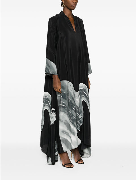 Printed Dune Dress