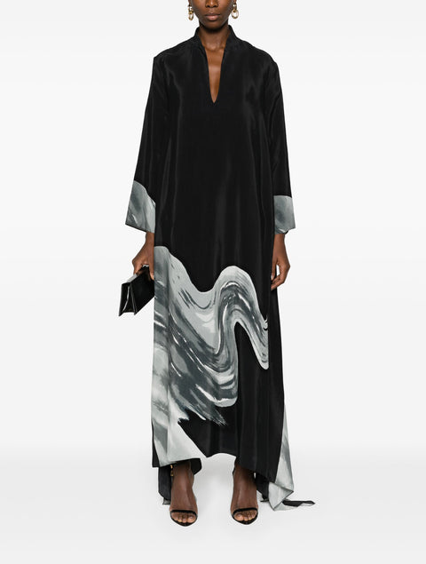 Printed Dune Dress