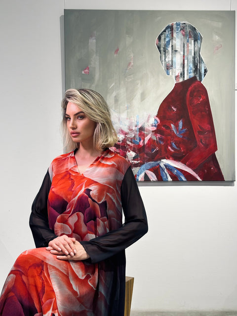 Roses Dune Dress