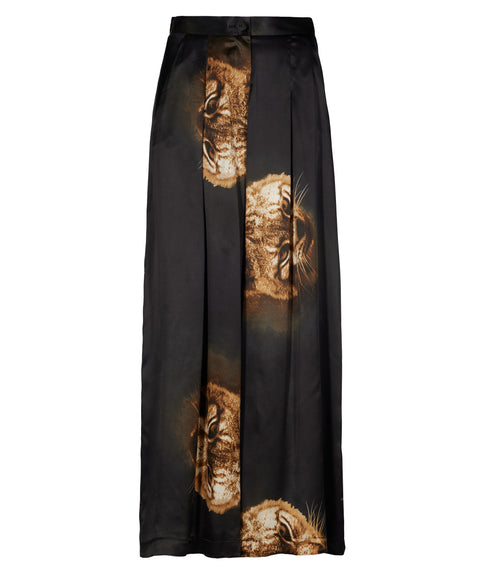 Animal Print Large Trousers
