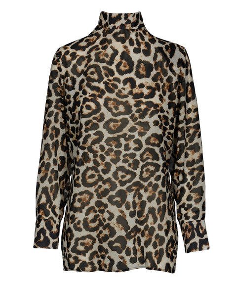 Back Leopard Shirt
