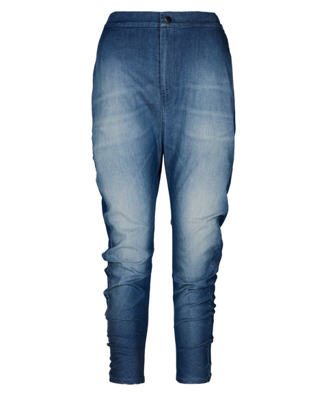 Dark Blue Twisted Jeans