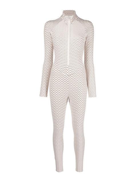 3D move Jumpsuit - Ivory