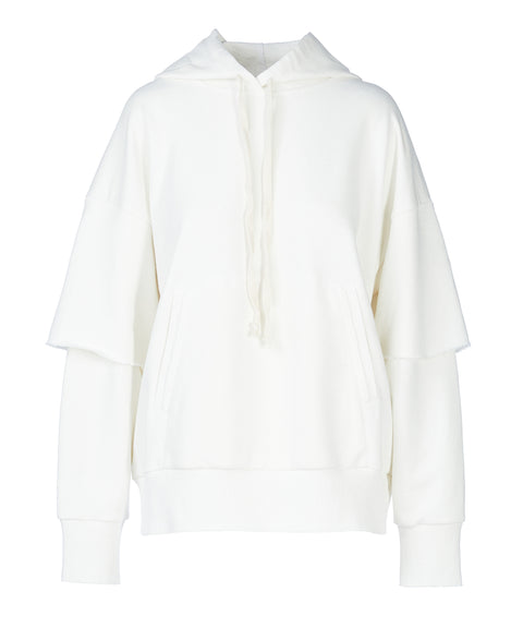 Oversized White Hoodie