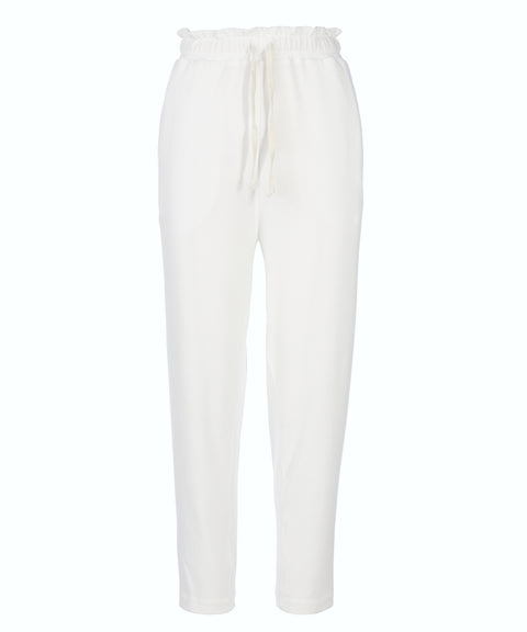 Oversized White Trousers