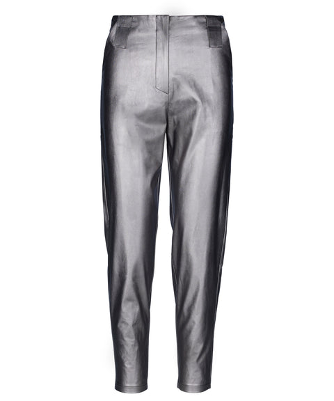 Regular Silver Trousers