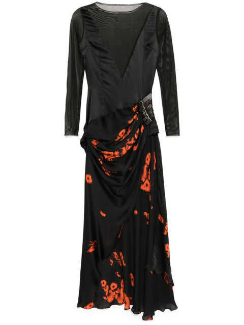 Poppies Split Dress