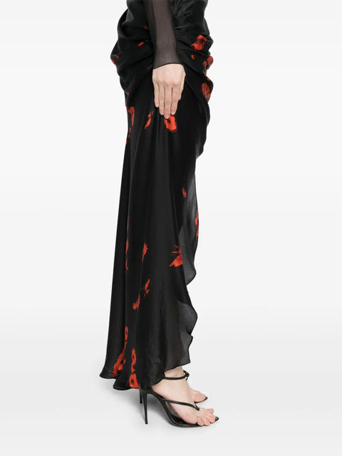 Poppies Split Dress