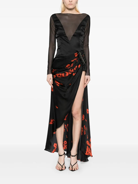 Poppies Split Dress