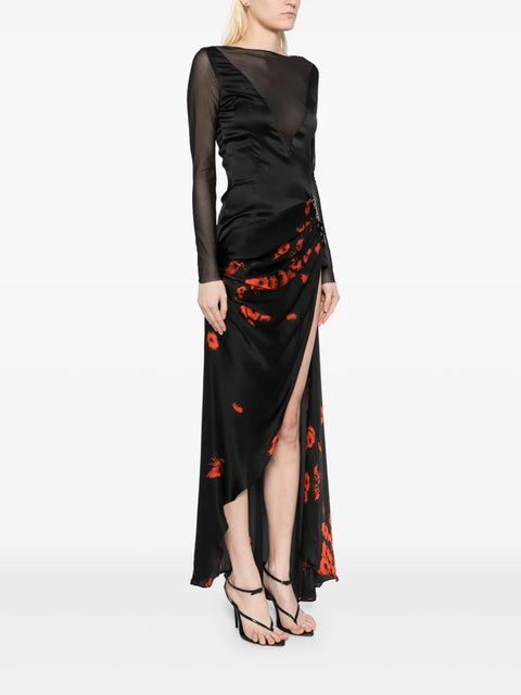 Poppies Split Dress