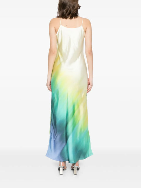 Gradient Blue Dress