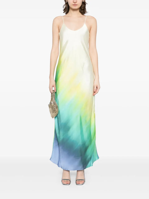 Gradient Blue Dress