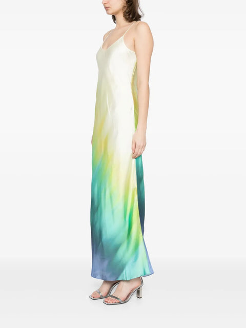 Gradient Blue Dress