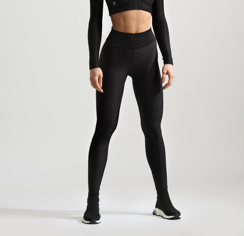 3D Leggings - Black