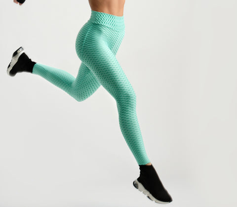 3D Leggings - Light Green