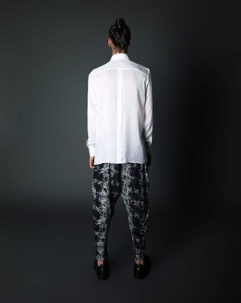 White Cupro Shirt