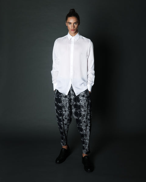 White Cupro Shirt