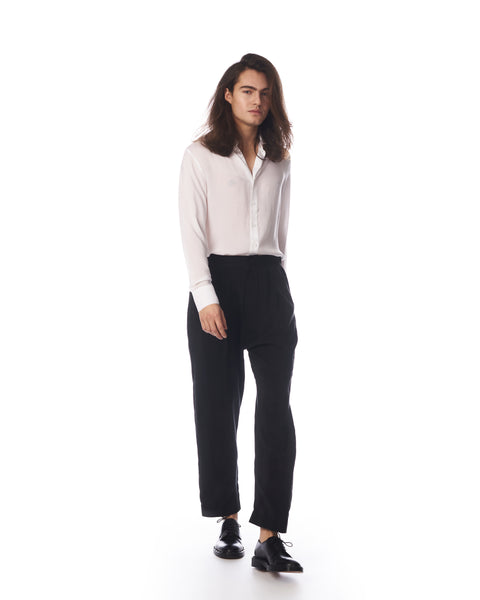 Cupro Casual Trousers