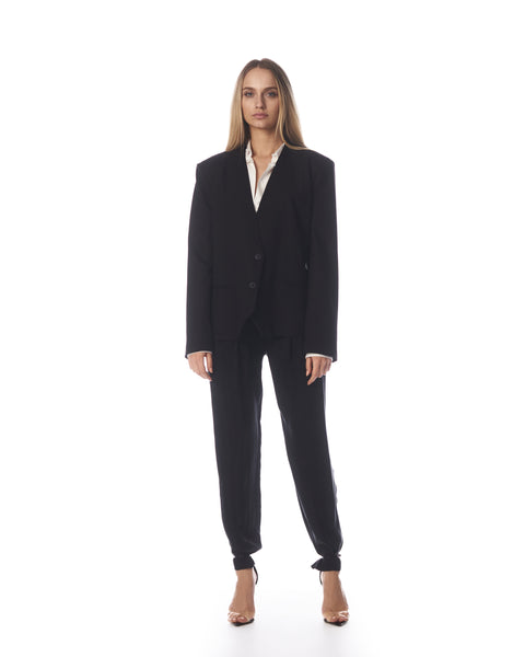 Minimal Blazer Black