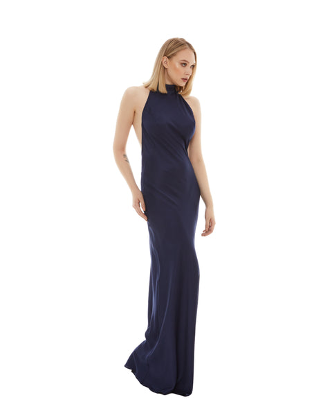 Navy Evening Dress