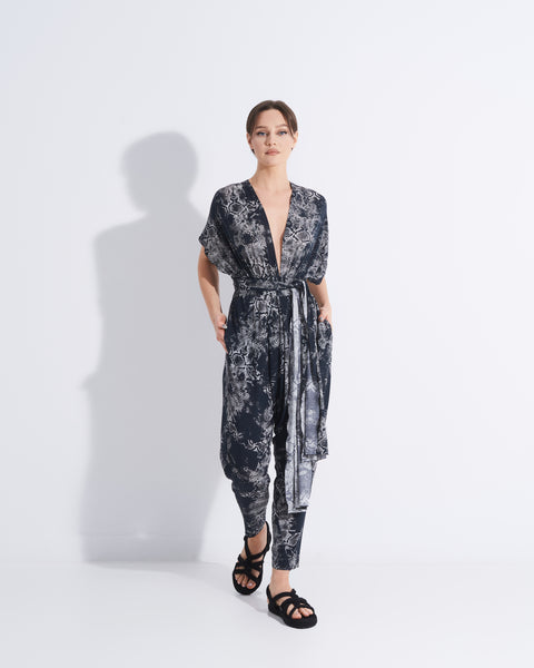 Printed MultiWay Jumpsuit
