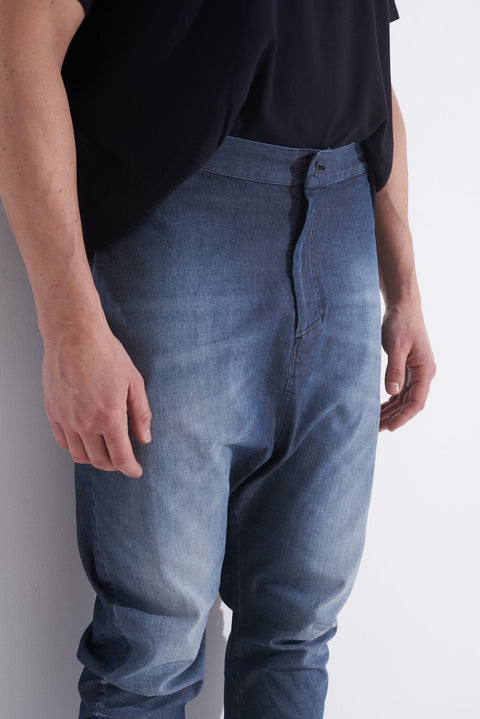 Dark Blue Twisted Jeans