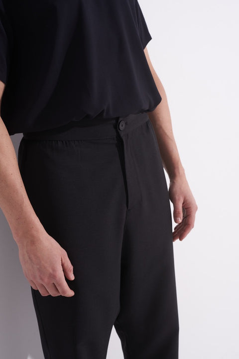 Plain Black Trousers