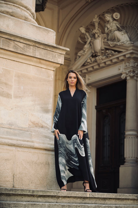 Printed Dune Dress
