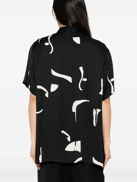 Patterned Polo T-shirt