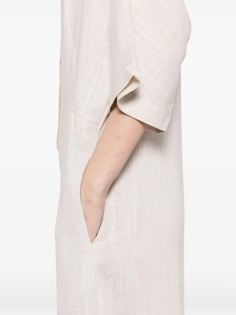 Swarovski Beige Jumpsuit