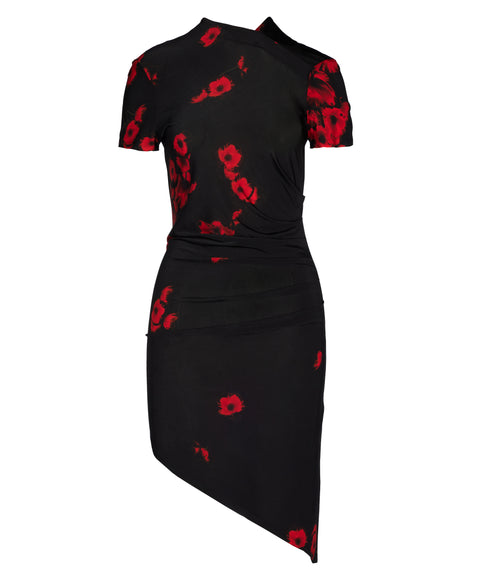 Black Poppies Dress