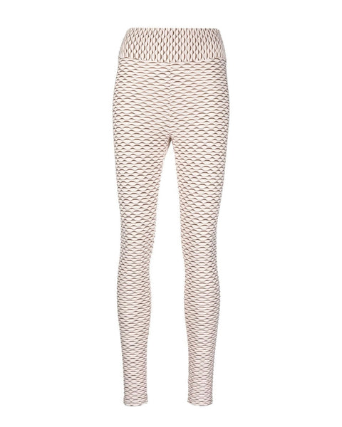 3D Leggings - Ivory