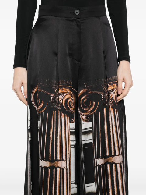Graphic Print Trouser