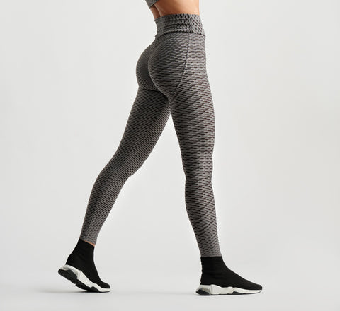 3D Leggings - Grey