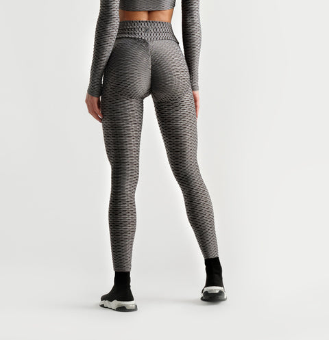 3D Leggings - Grey