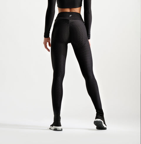 3D Leggings - Black