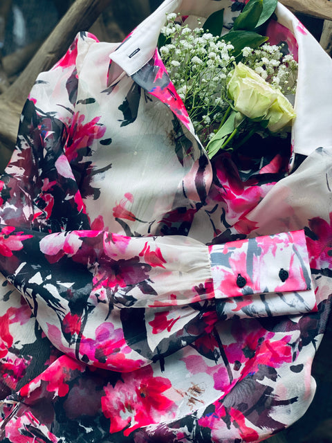 The Floral Silk Shirt