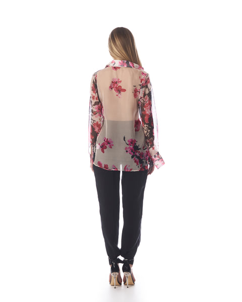 The Floral Silk Shirt