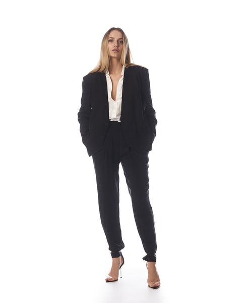 Minimal Blazer Black