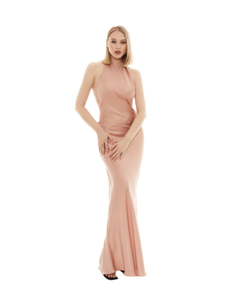 Nude Evening Dress