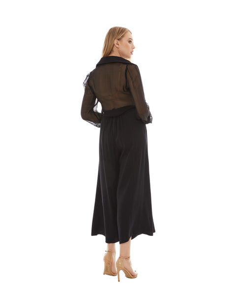 Black Skirt Trousers