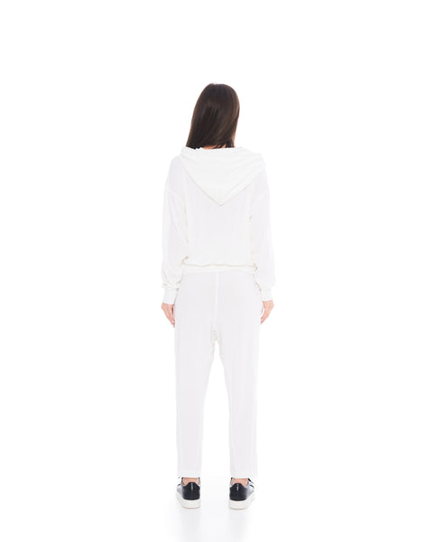 Oversized White Trousers