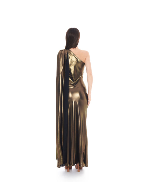 Golden Long Dress