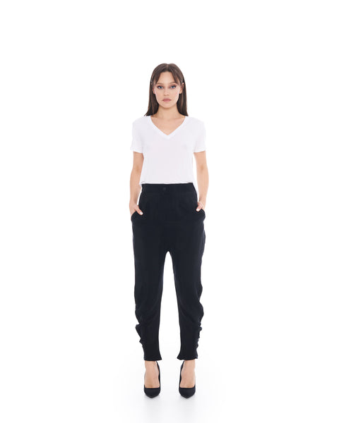 Twisted Cupro Trousers