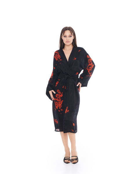 Poppies Kimono