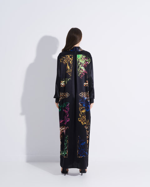 Long Silk Baroque Shirt