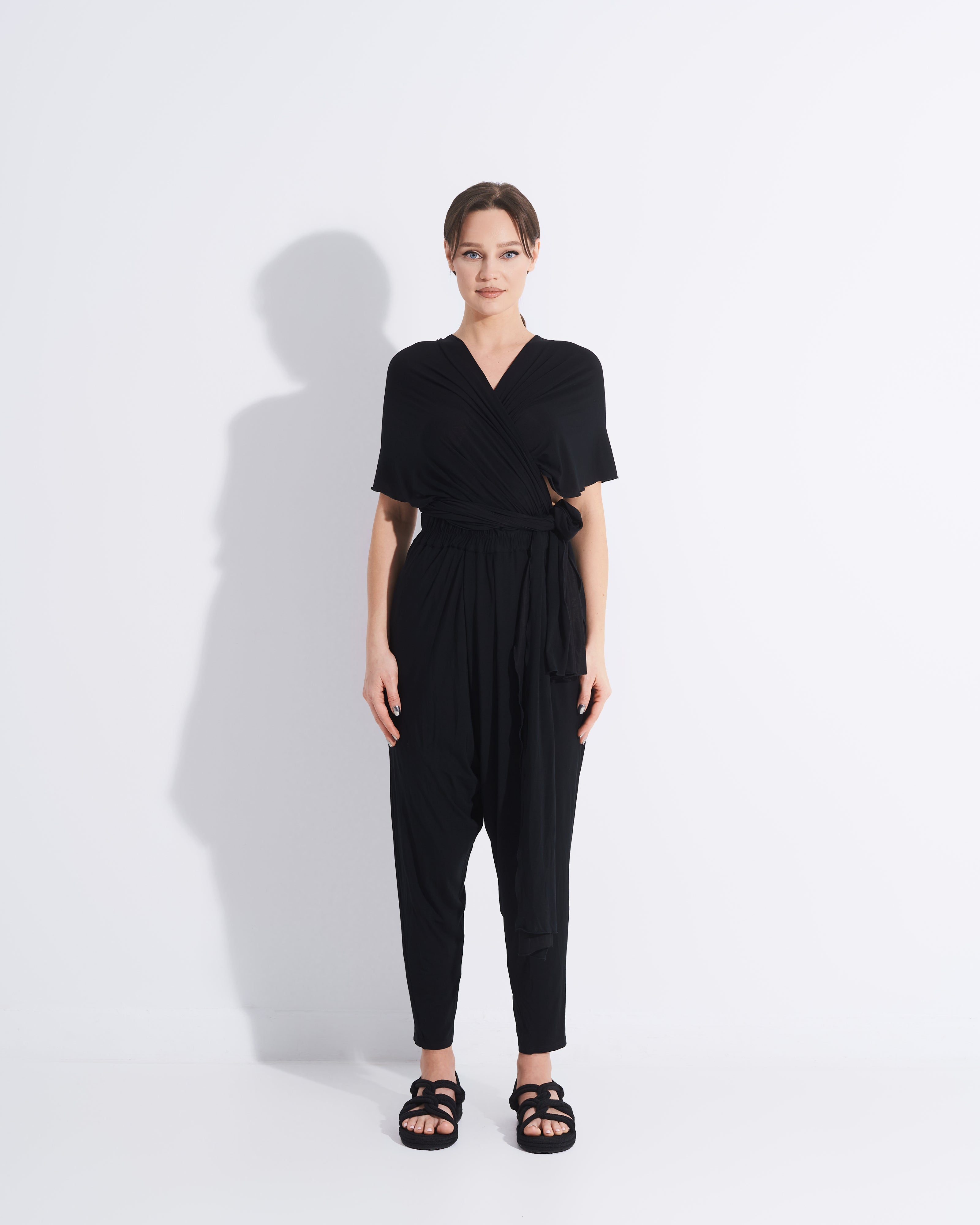 Black multiway jumpsuit online