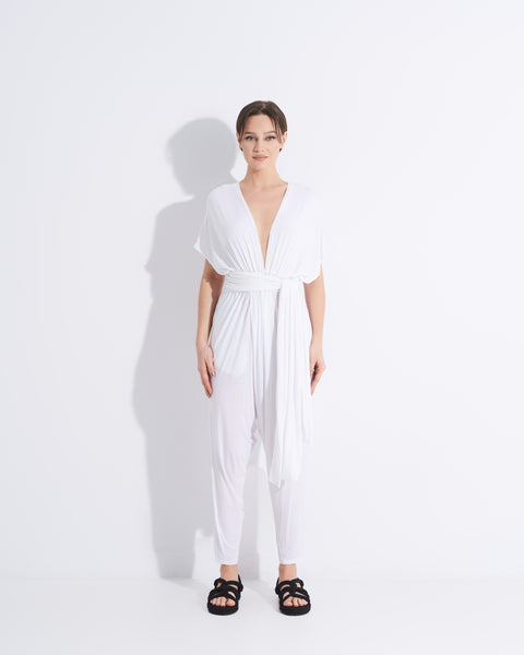 White MultiWay Jumpsuit