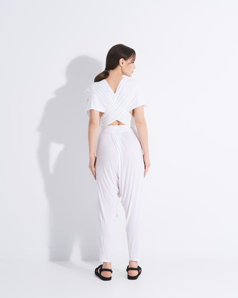 White MultiWay Jumpsuit