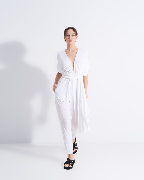 White MultiWay Jumpsuit